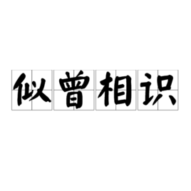 認識很久的四字成語