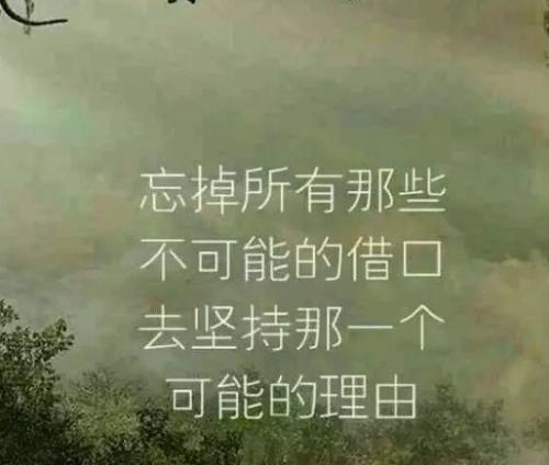 励志的句子致自己简短好句 致自己奋斗的语录