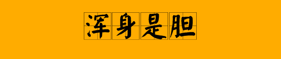 膽什麼什麼人成語大全