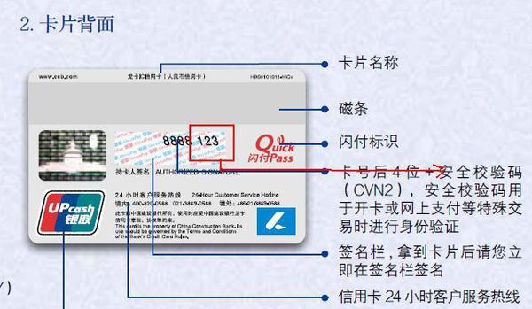 建行卡cvn2什麼意思