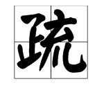 疏字头成语