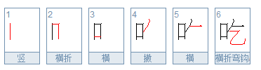 吃的組詞