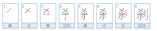 刹读音组词