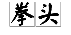 帶拳的詞語