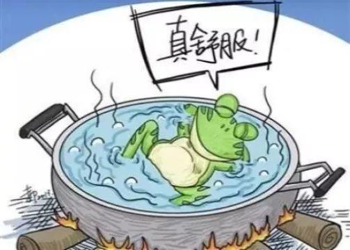 比喻温水煮青蛙的图片图片